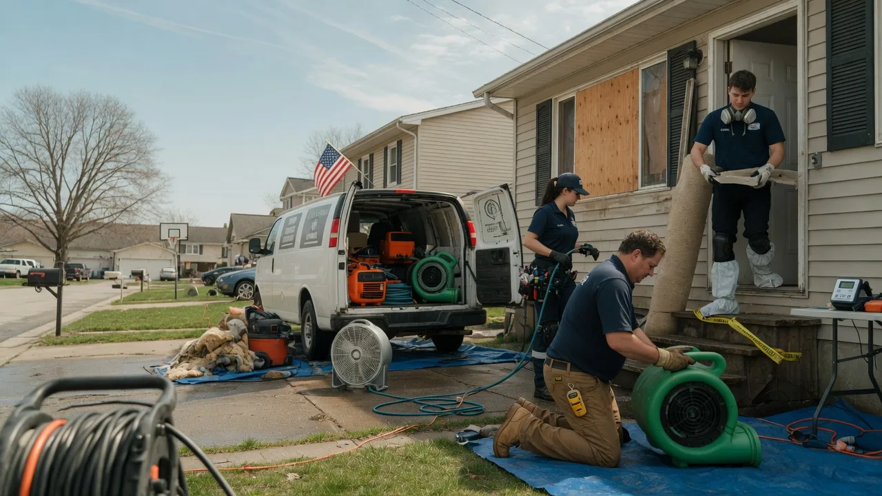 Water Damage Restoration in Waterford, PA near me